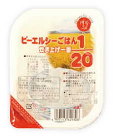 ピーエルシーごはん 炊き上げ一番 1/20 (180g× 100食/ケース) ピーエルシーごはん 炊き上げ一番 1/20 (180g× 100食/ケース)